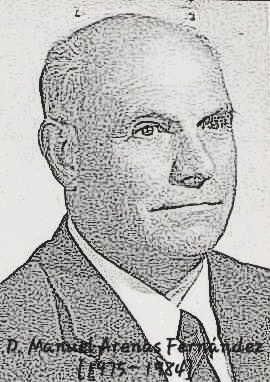 Retrato de D. Manuel Arenas Fernández, presidente 1975 – 1984